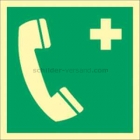 Notruftelefon nach ISO 7010 (E 004)